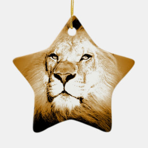 Lion Keramisch Ornament