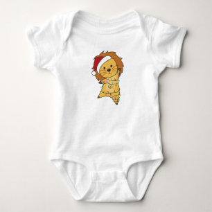 Lion Kerstmis Winterdieren Lons Romper
