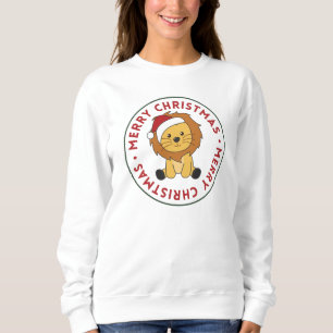 Lion Kerstmis Winterdieren Lons Trui