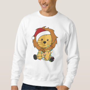 Lion Kerstmis Winterdieren Lons Trui