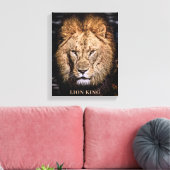 LION KING ART CANVAS AFDRUK (Insitu (Woonkamer))