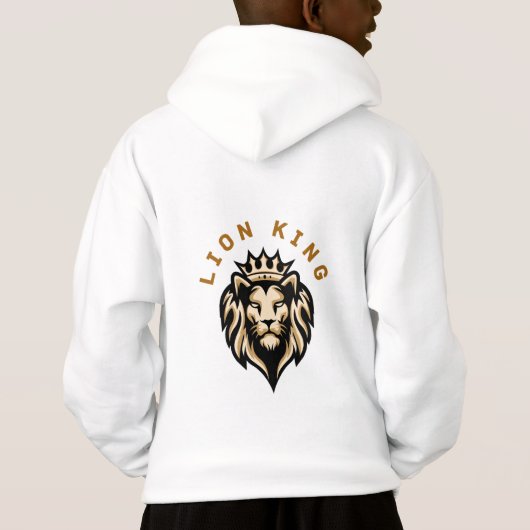 Lion King Garçon Sweat à capuche  (Dos)