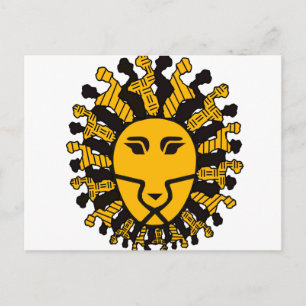 Lion King of Malawi Briefkaart