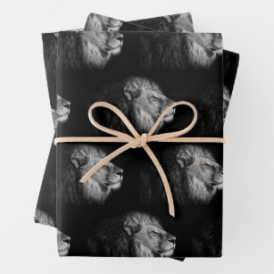 Lion King of the Jungle Wrapping Papier