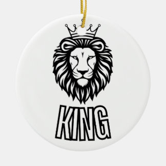 Lion King T-shirt Keramisch Ornament