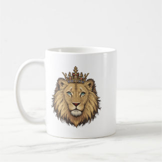 Lion King vibreert met een kroon Koffiemok