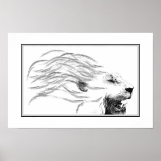 Lion | Koning van de grote katten Poster