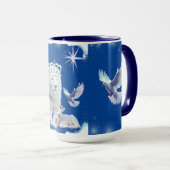 Lion Lamb Et Doce Café Mug (Devant droit)