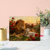 Lion & Lamb in the Roses (Mariage)