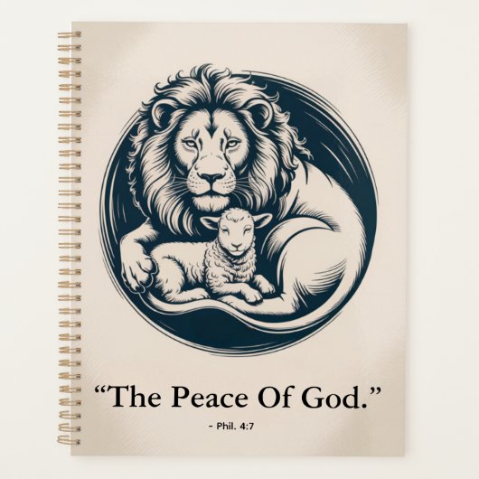 Lion & Lamb Peace - Prophetic Harmony Art (Devant)