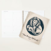 Lion & Lamb Peace - Prophetic Harmony Art Planner (Display)