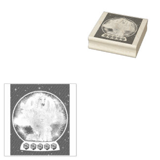 Lion Lamb Pet Sympathy Ink Stamp Rubberstempel