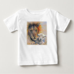 "Lion & Lamb" T-shirt, baby (0-24 maanden)