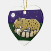 "Lion+LambPeace"-versiering Keramisch Ornament (Links)
