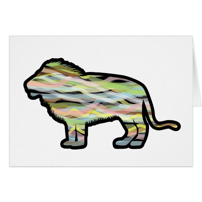 Lion le roi (Devant horizontal)