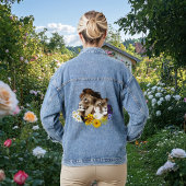 Lion Lionne Floral Vert