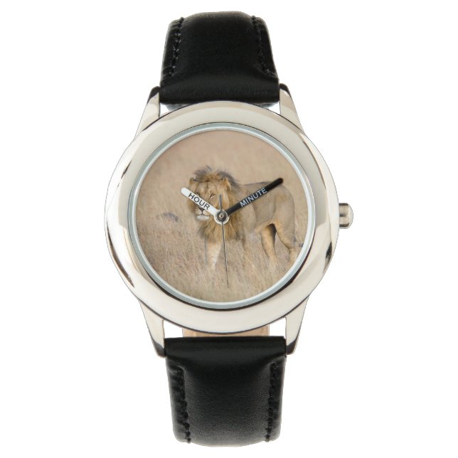 Lion lopen horloge (Voorkant)
