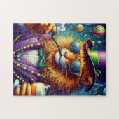 Lion/Louisiana Mardi Gras Legpuzzel (Horizontaal)