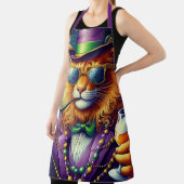 Lion/Louisiana Mardi Gras Schort (Insitu)