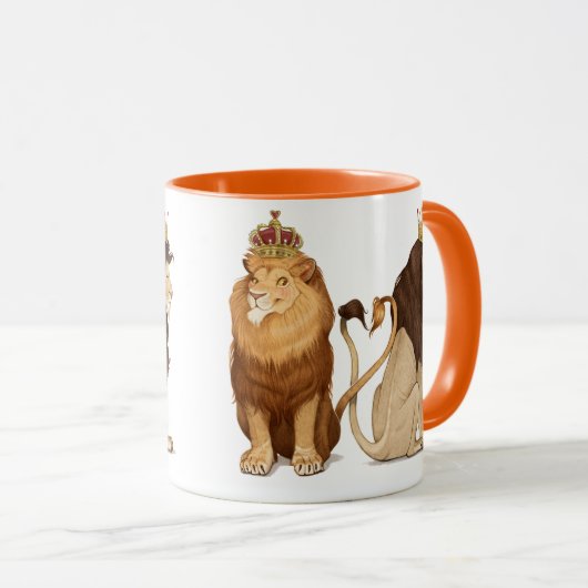 Lion Love Mok (Voorkant rechts)