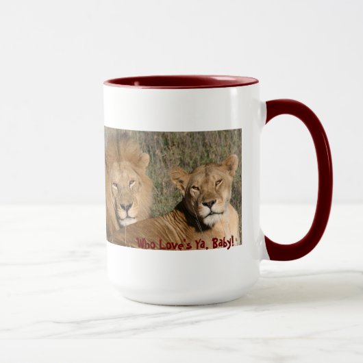 Lion Love - Mug (Droite)