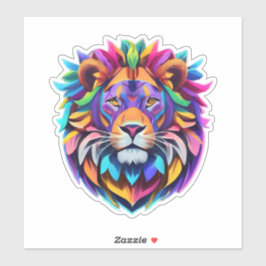 Lion Love Schattige Stickers voor fans