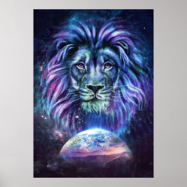Lion Lovely Lion Poster