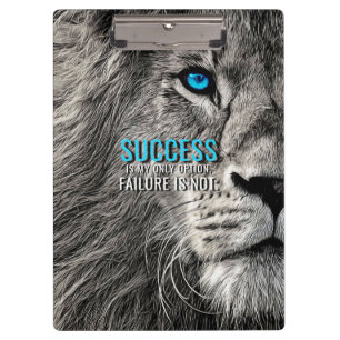 Lion Lover Succes is mijn enige optie Klembord