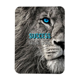 Lion Lover Succes is mijn enige optie Magneet