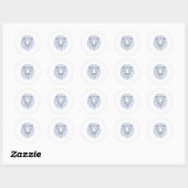 lion magic ronde sticker (Vel)