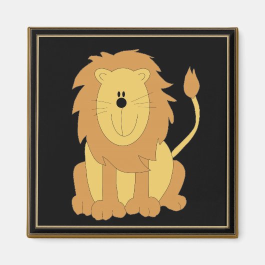 Lion Magnet Magneet (Voorkant)