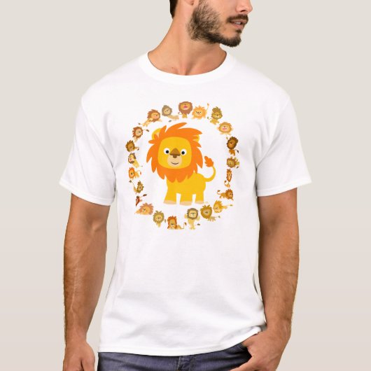 Lion Mandala T-shirt (Voorkant)