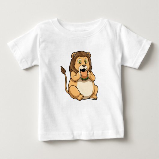 Lion met Burger (Voorkant)