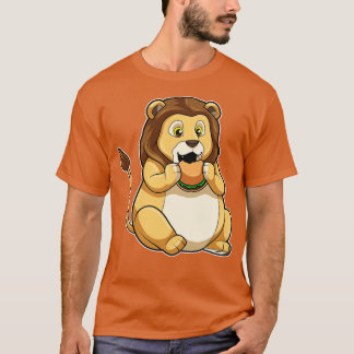 Lion met Burger T-shirt