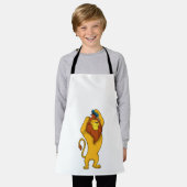 Lion met Comb Schort (Gedragen)