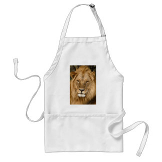 Lion met grote manie standaard schort