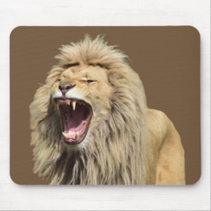 Lion met hoge spanning muismat