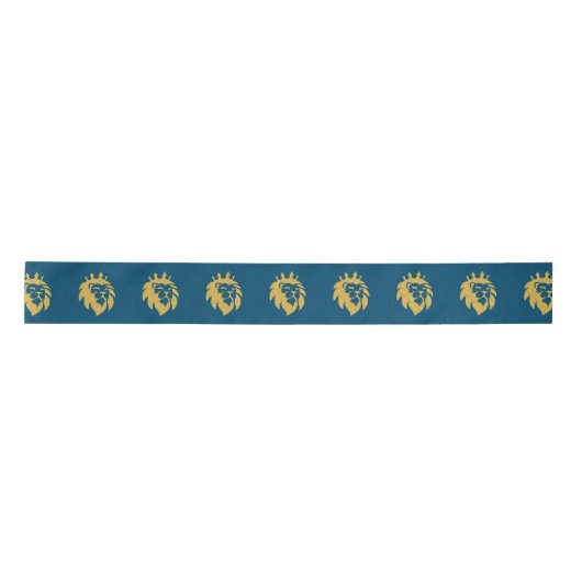 Lion met kroon - Gold Style 1 Lint (Voorkant)