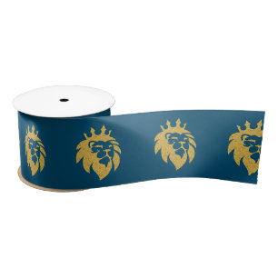 Lion met kroon - Gold Style 1 Lint