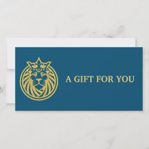 Lion met kroon - Gold Style 4