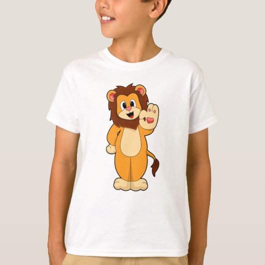Lion met Mane T-shirt (Voorkant)