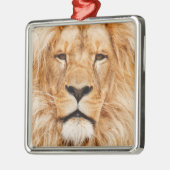 Lion Metalen Ornament (Links)
