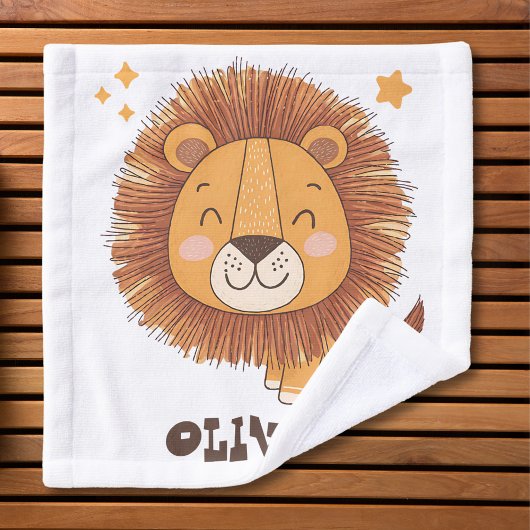 Lion mignon et fantaisiste