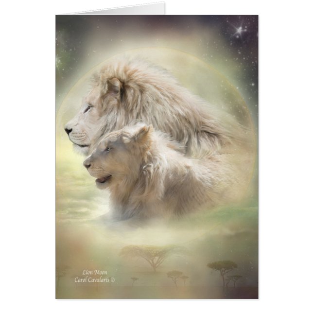 Lion Moon ArtCard (Voorkant)