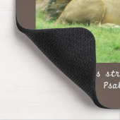 Lion Mousepad Muismat (Hoek)