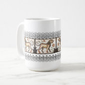 Lion - Mozaïek Koffiemok (Voorkant links)