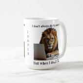 Lion Mug (Devant droit)