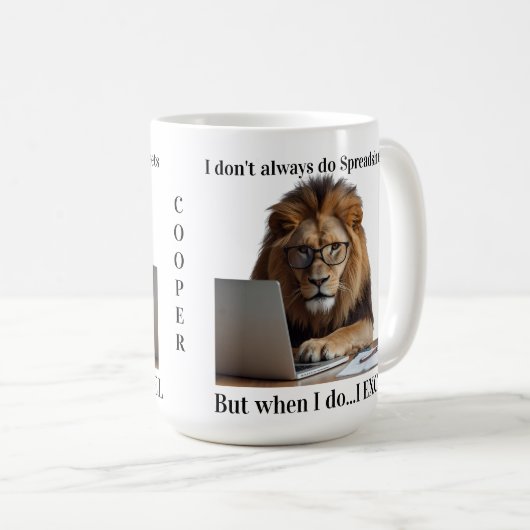 Lion Mug (Devant droit)