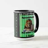 Lion Mug (Devant droit)