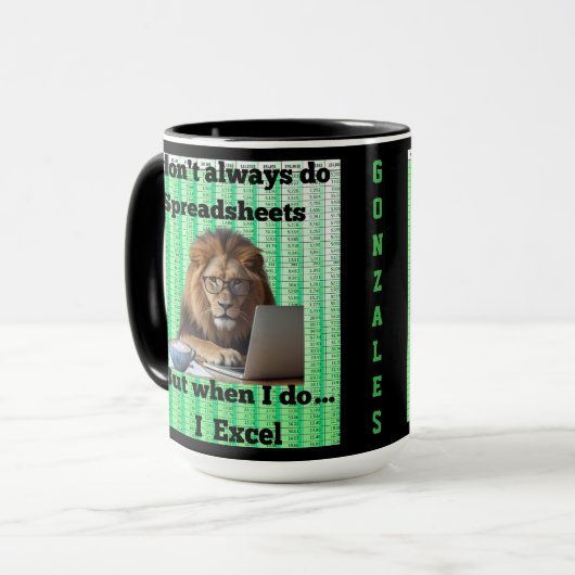 Lion Mug (Devant gauche)
